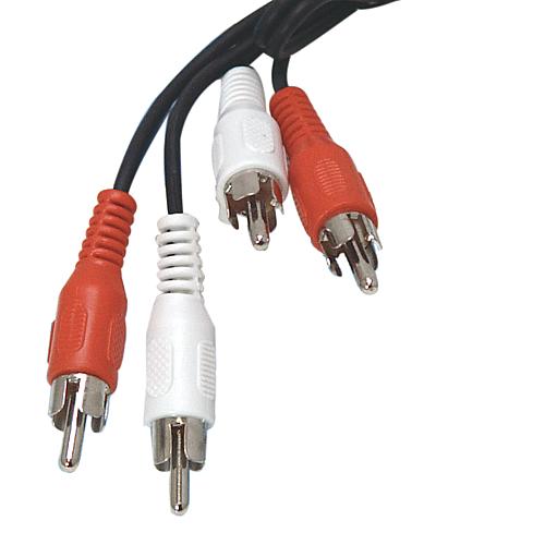 EGB Cinch-Kabel 2xStecker/2xStecker 10 m