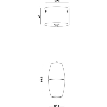 Deko-Light Cuarto 3,3W silberfarben poliert
