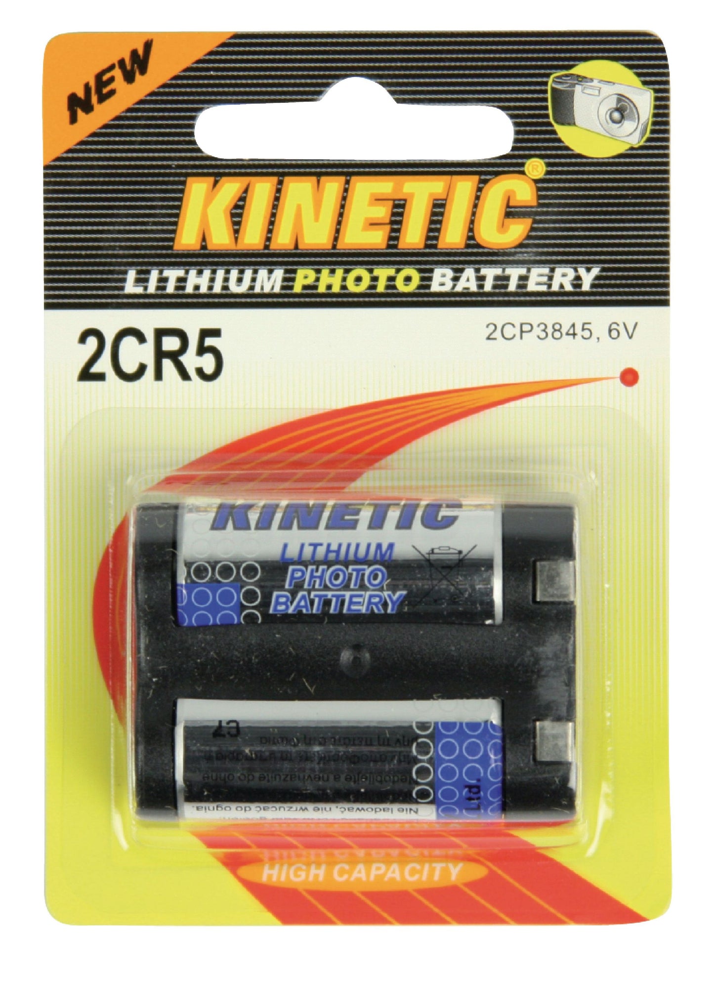 Kinetic Lithium-Batterie 2CR5 6 V 1-Blister