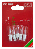 5x Ersatzlämpchen 24V weiß/klar 2121-052SB