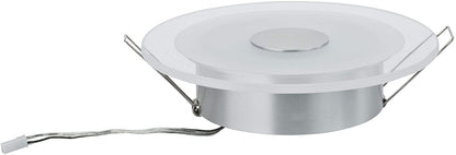 Paulmann Premium EBL Set Whirl rund LED 1x6W 350mA 150mm Alu gedreht/Satin Alu/Acryl