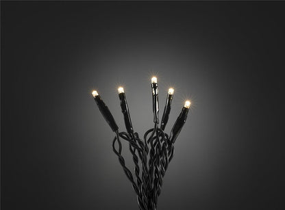 Micro LED-Lichterkette 100 flg. ww, grünes Kab.6354-120