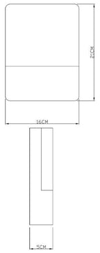 Deko-Light Pictoris 12,2W dunkelgrau