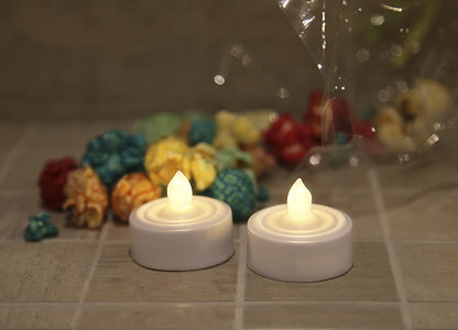 LED-Teelicht 'Paulo' mit Timer 2er-Set 068-05