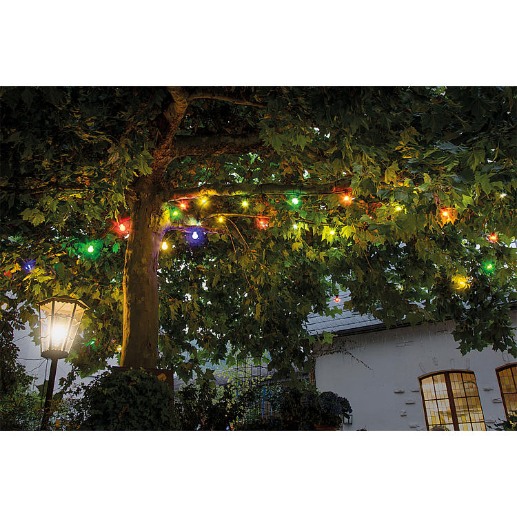 LED Biergartenkette 10 bu.Birn. 2378-500