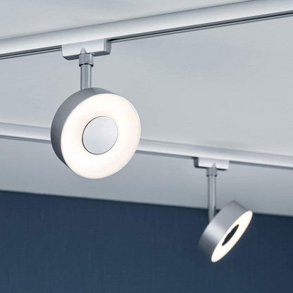 Paulmann URail System LED Spot Circle 1x5W Chrom matt 230V Met/Kst