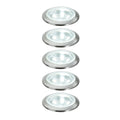 TIP NP Mini EBL LED rund 5x0,5W 3,6VA 230/12V 35mm Eisen geb./ Metall