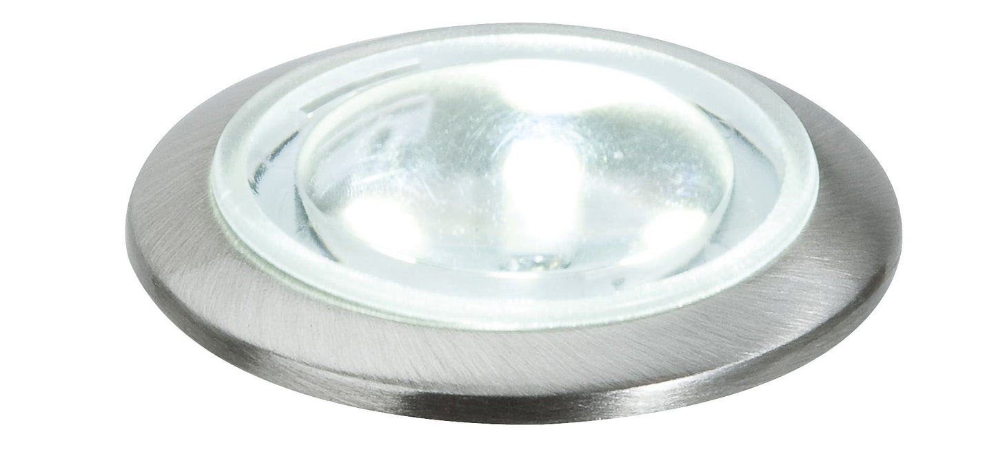TIP NP Mini EBL LED rund 5x0,5W 3,6VA 230/12V 35mm Eisen geb./ Metall