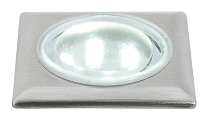TIP NP Mini EBL LED eckig 5x0,5W 3,6VA 230/12V 35x35mm Eisen geb./ Metall
