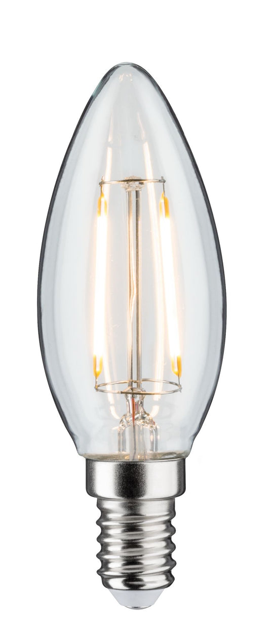 Paulmann LED Kerze 2W 3.000K E14 Klar für Plug & Shine Leuchten