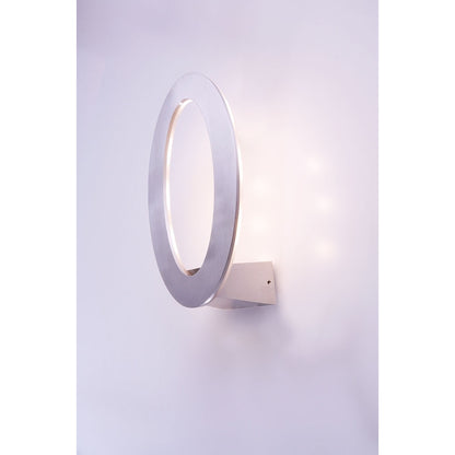 Deko-Light Oval 7,7W Silber gebürstet
