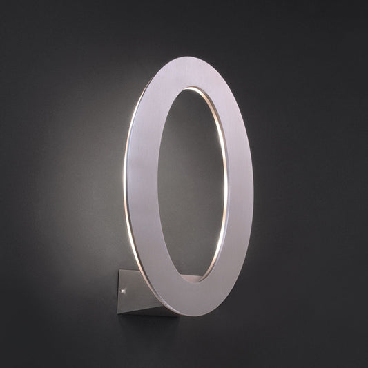 Deko-Light Oval 7,7W Silber gebürstet