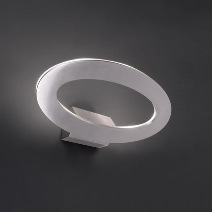Deko-Light Oval II 7,7W Silber gebürstet