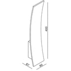 Deko-Light Enna 6,8W silberfarben