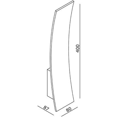 Deko-Light Enna 6,8W silberfarben