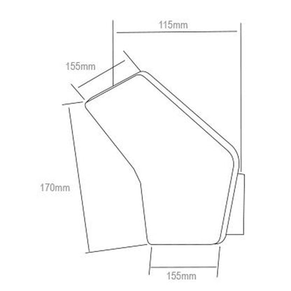 Deko-Light Keops 14,3W silberfarben