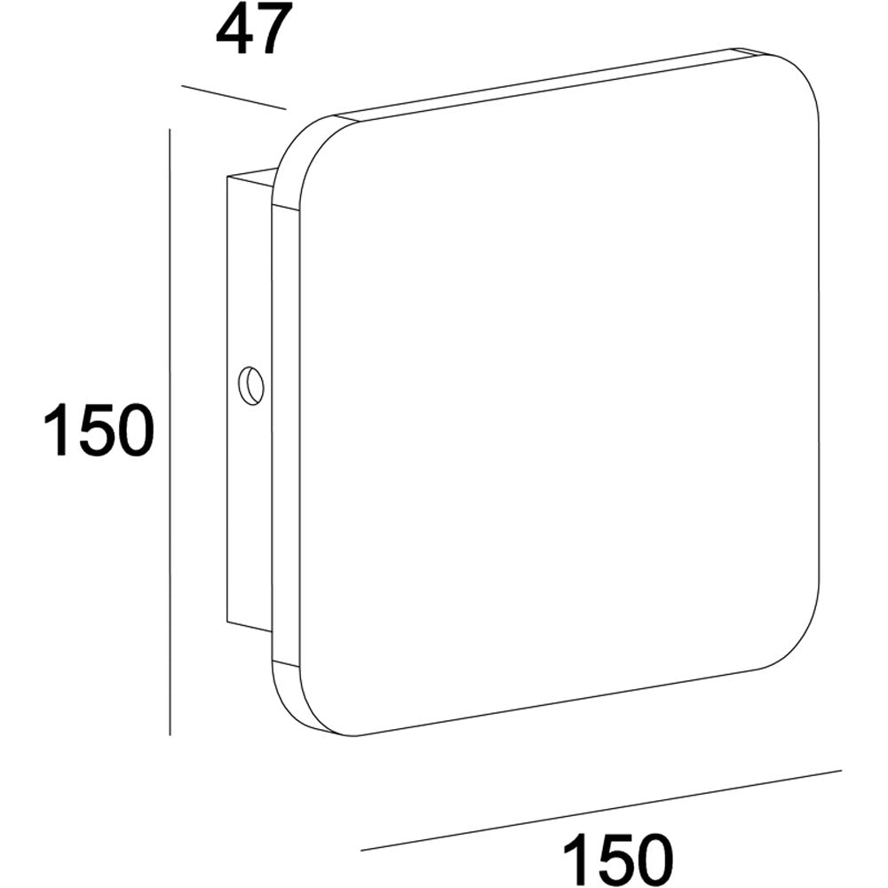 Deko-Light Wandleuchte Relono II 220-240V 4W 220lm