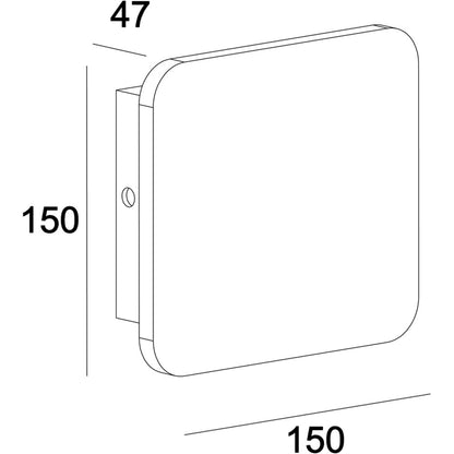 Deko-Light Wandleuchte Relono II 220-240V 4W 220lm