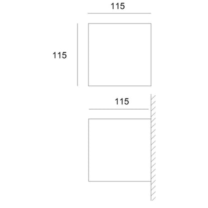 Deko-Light Wandleuchte Cube 220-240V G9 1x max. 25W