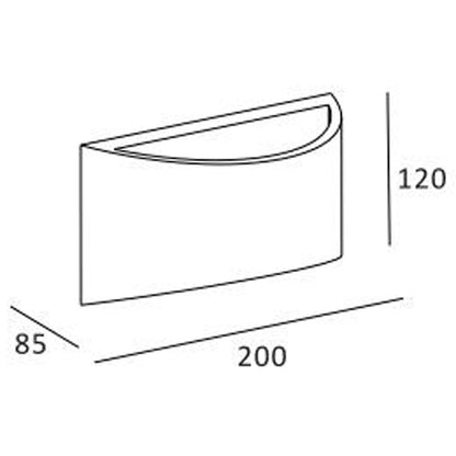 Deko-Light Wandleuchte Arianna II 220-240V G9 1x max. 25W