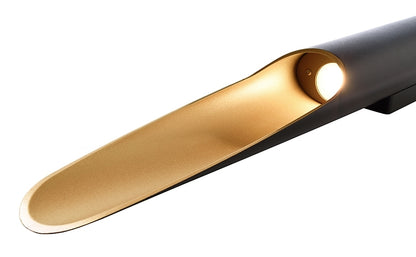 Deko-Light Wandaufbauleuchte Apodis 800 14,7W goldfarben