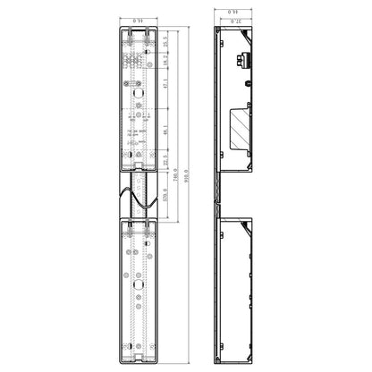Deko-Light Larga 910 9W silberfarben gebürstet