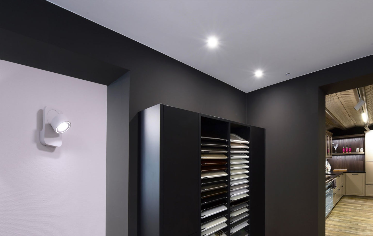 Deko-Light Uni 2 Tilt, 12 W, DIM, 3000 K, Schwarz