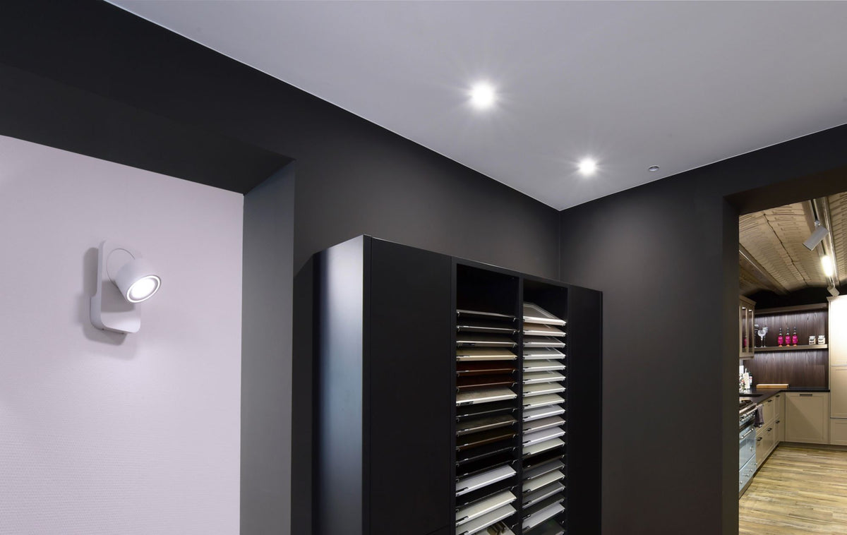 Deko-Light Uni 2 Tilt, 12 W, DIM, 3000 K, Schwarz
