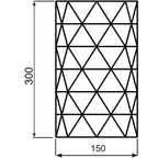 DEKOLIGHT 341217 Wandleuchte schwarz 2xE14 40W 341217