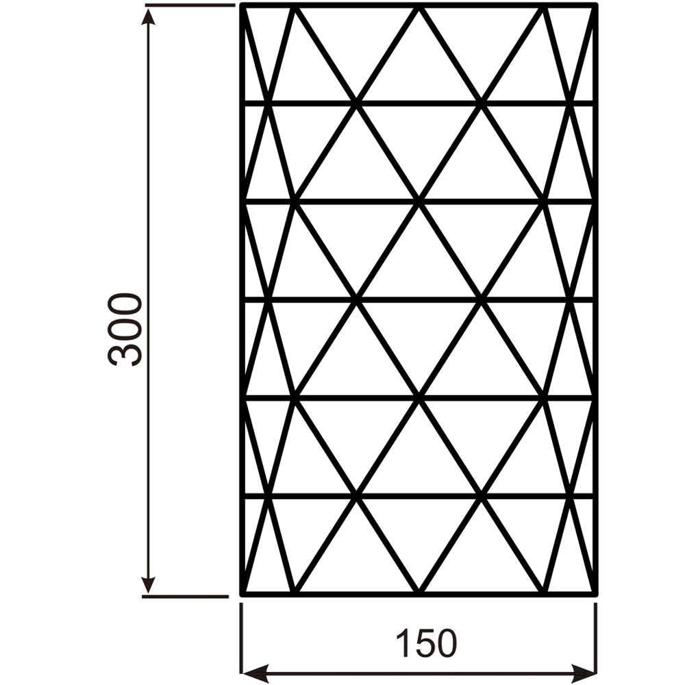 DEKOLIGHT 341217 Wandleuchte schwarz 2xE14 40W 341217