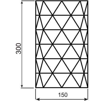 DEKOLIGHT 341217 Wandleuchte schwarz 2xE14 40W 341217
