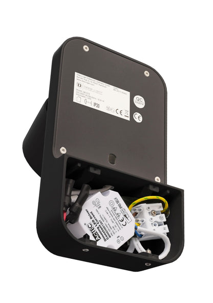 Deko-Light Uni 2 Tilt, 12 W, DIM, 3000 K, Schwarz