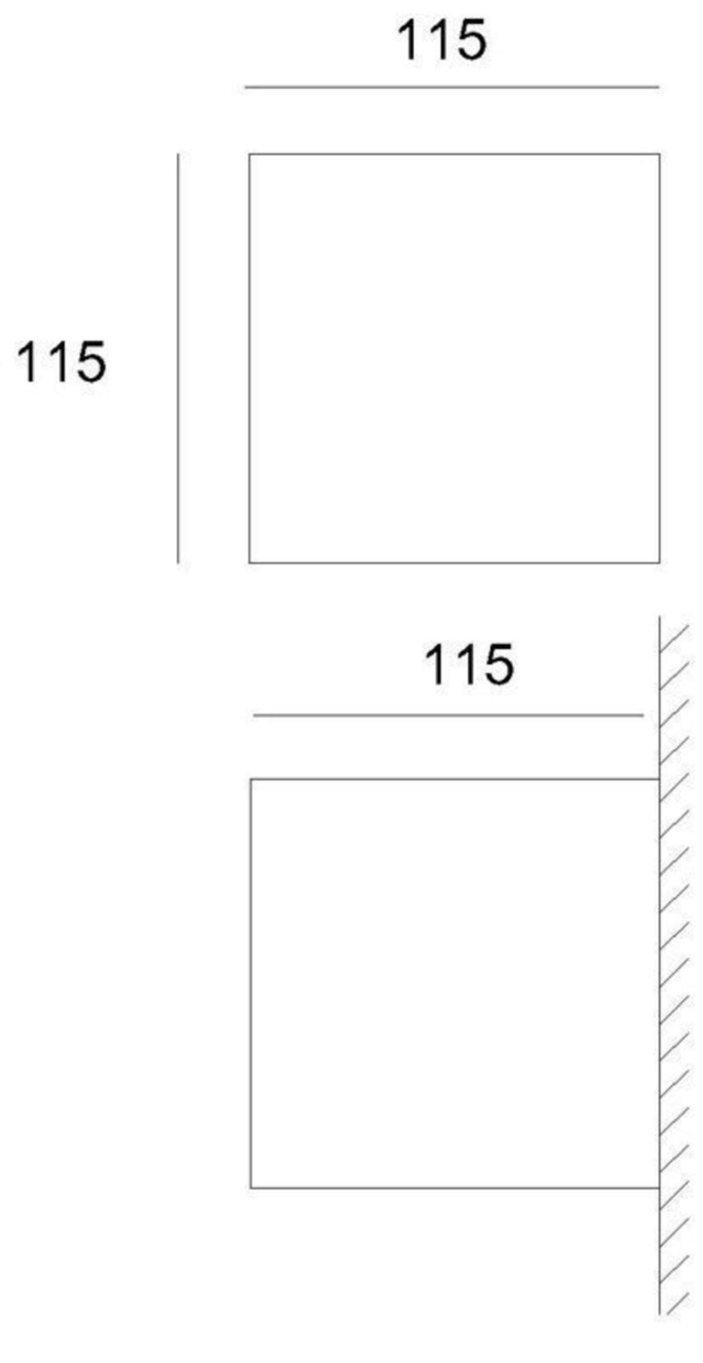 Deko-Light Cube, 1x max. 25 W G9, Weiß