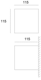 Deko-Light Cube, 1x max. 25 W G9, Weiß