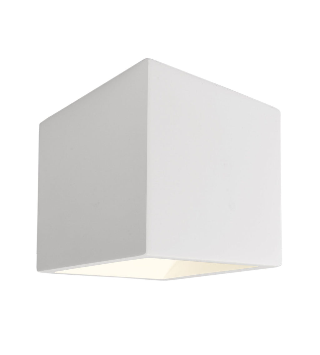 Deko-Light Cube, 1x max. 25 W G9, Weiß