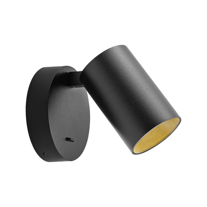 Deko-Light Can Tilt Round, 1x 7,5 W GU10, Schwarz