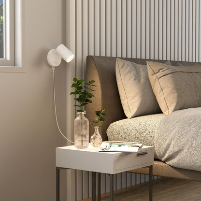 Deko-Light Can Tilt Round USB, 1x 7,5 W GU10, Weiß