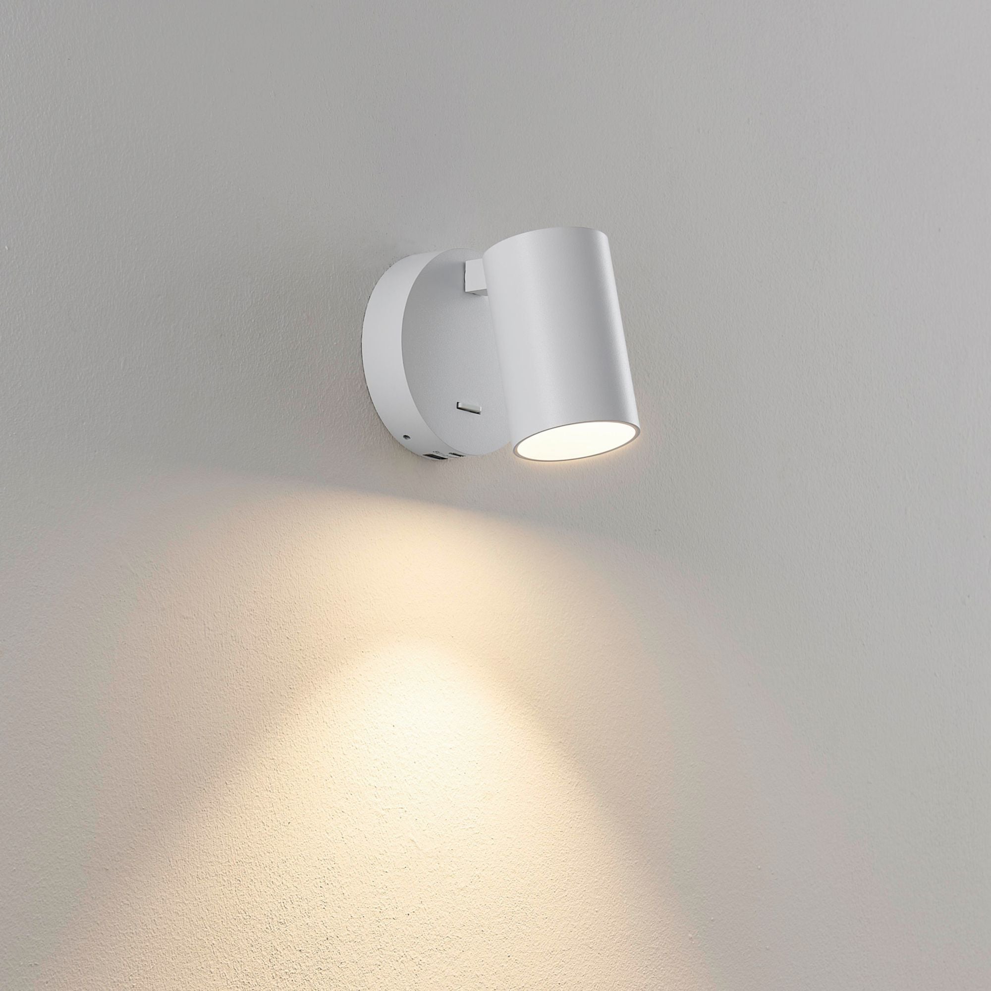 Deko-Light Can Tilt Round USB, 1x 7,5 W GU10, Weiß