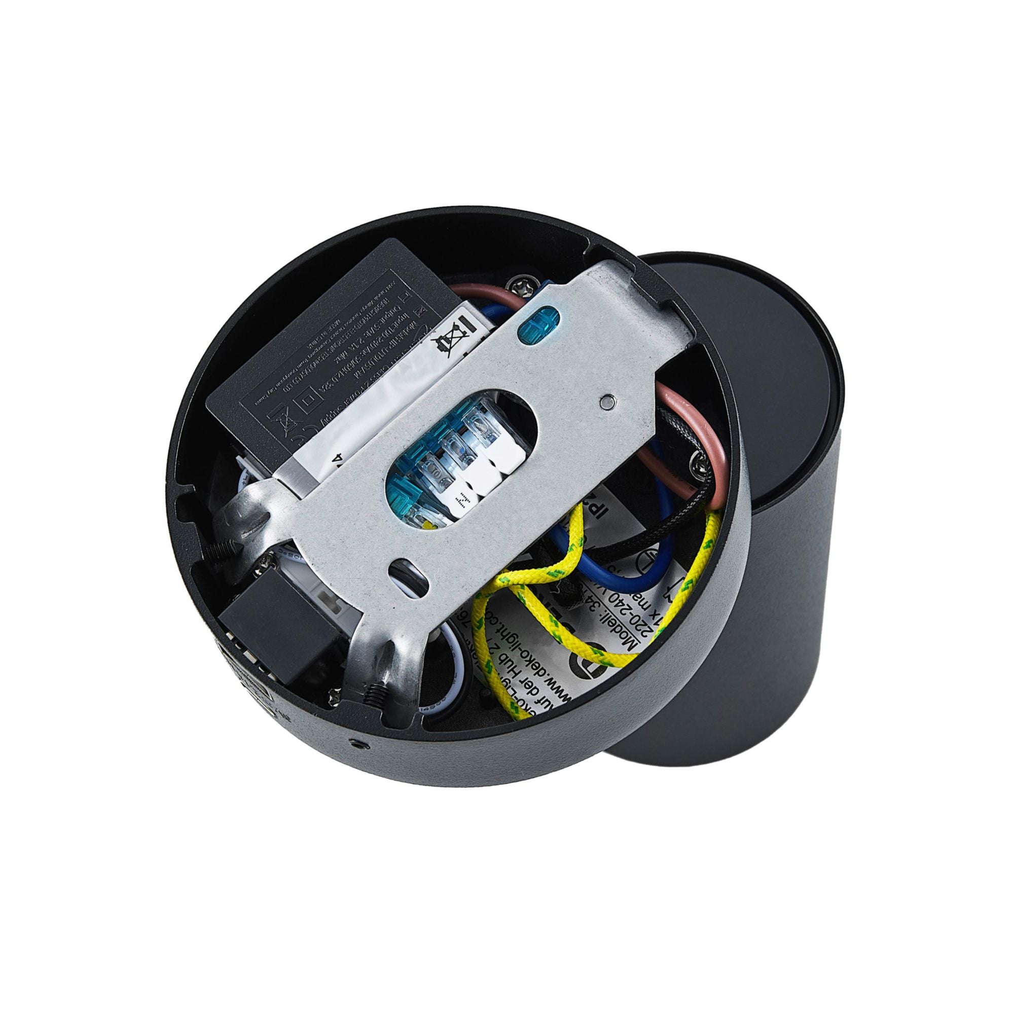 Deko-Light Can Tilt Round USB, 1x 7,5 W GU10, Schwarz
