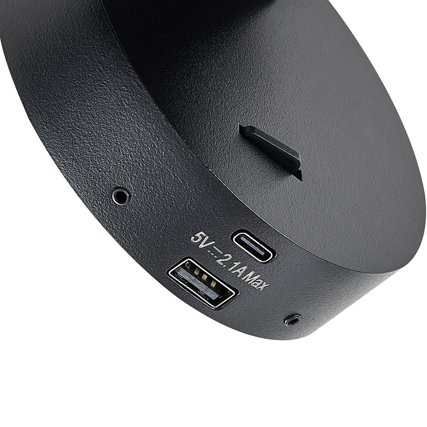 Deko-Light Can Tilt Round USB, 1x 7,5 W GU10, Schwarz