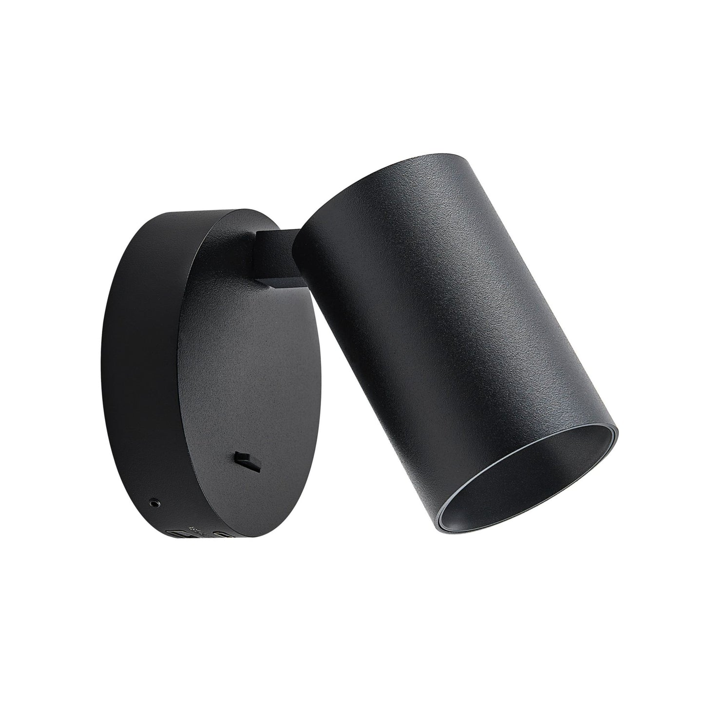 Deko-Light Can Tilt Round USB, 1x 7,5 W GU10, Schwarz