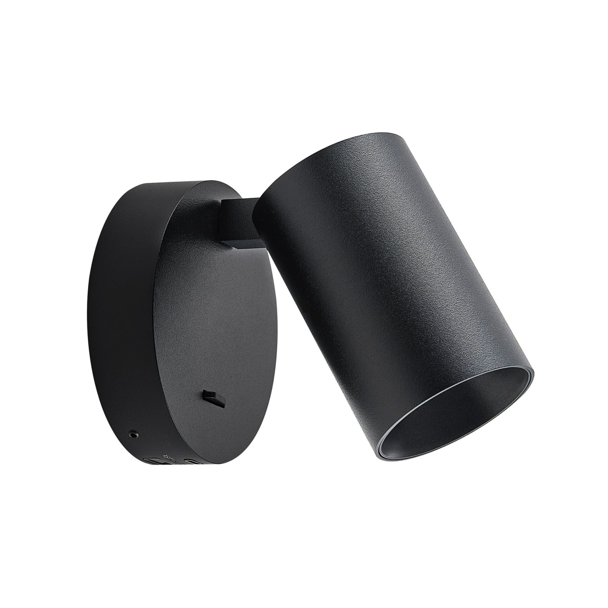 Deko-Light Can Tilt Round USB, 1x 7,5 W GU10, Schwarz