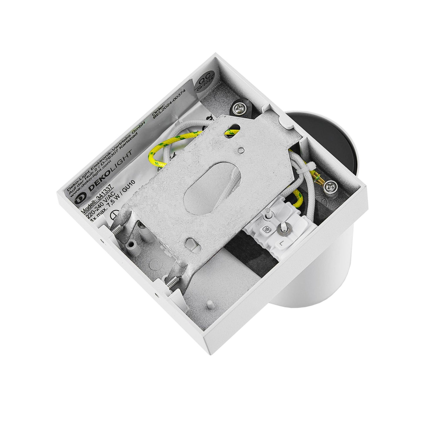 Deko-Light Can Tilt Square, 1x 7,5 W GU10, Weiß