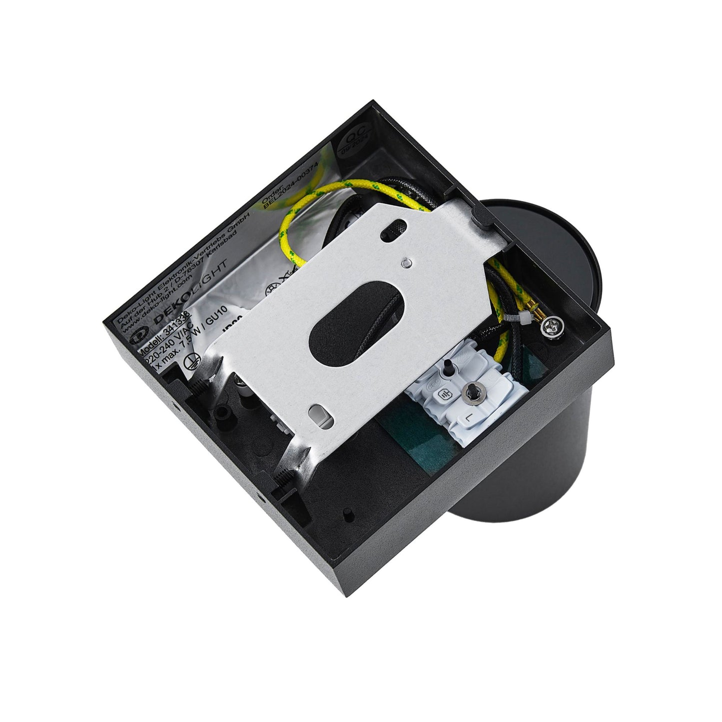 Deko-Light Can Tilt Square, 1x 7,5 W GU10, Schwarz