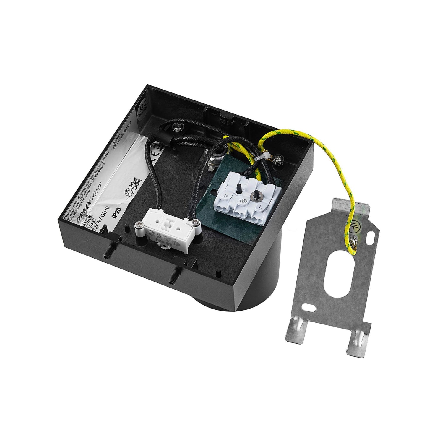Deko-Light Can Tilt Square, 1x 7,5 W GU10, Schwarz