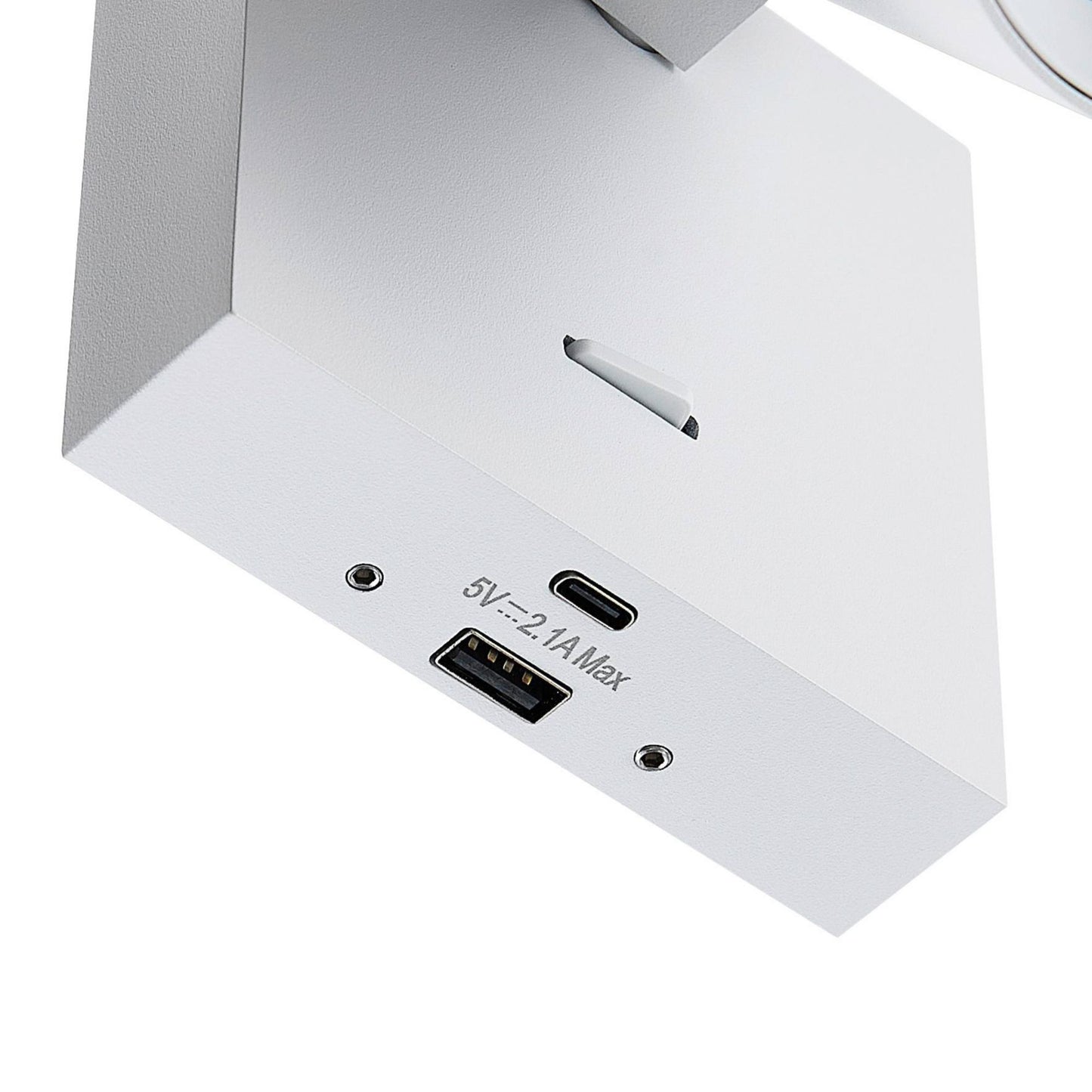 Deko-Light Can Tilt Square USB, 1x 7,5 W GU10, Weiß