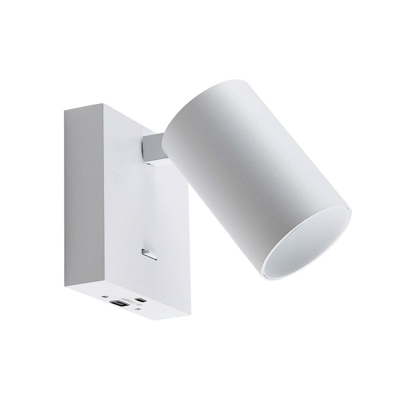 Deko-Light Can Tilt Square USB, 1x 7,5 W GU10, Weiß