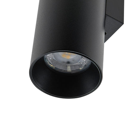 Deko-Light Can IP20 up & down, 2x 7,5 W GU10, Schwarz