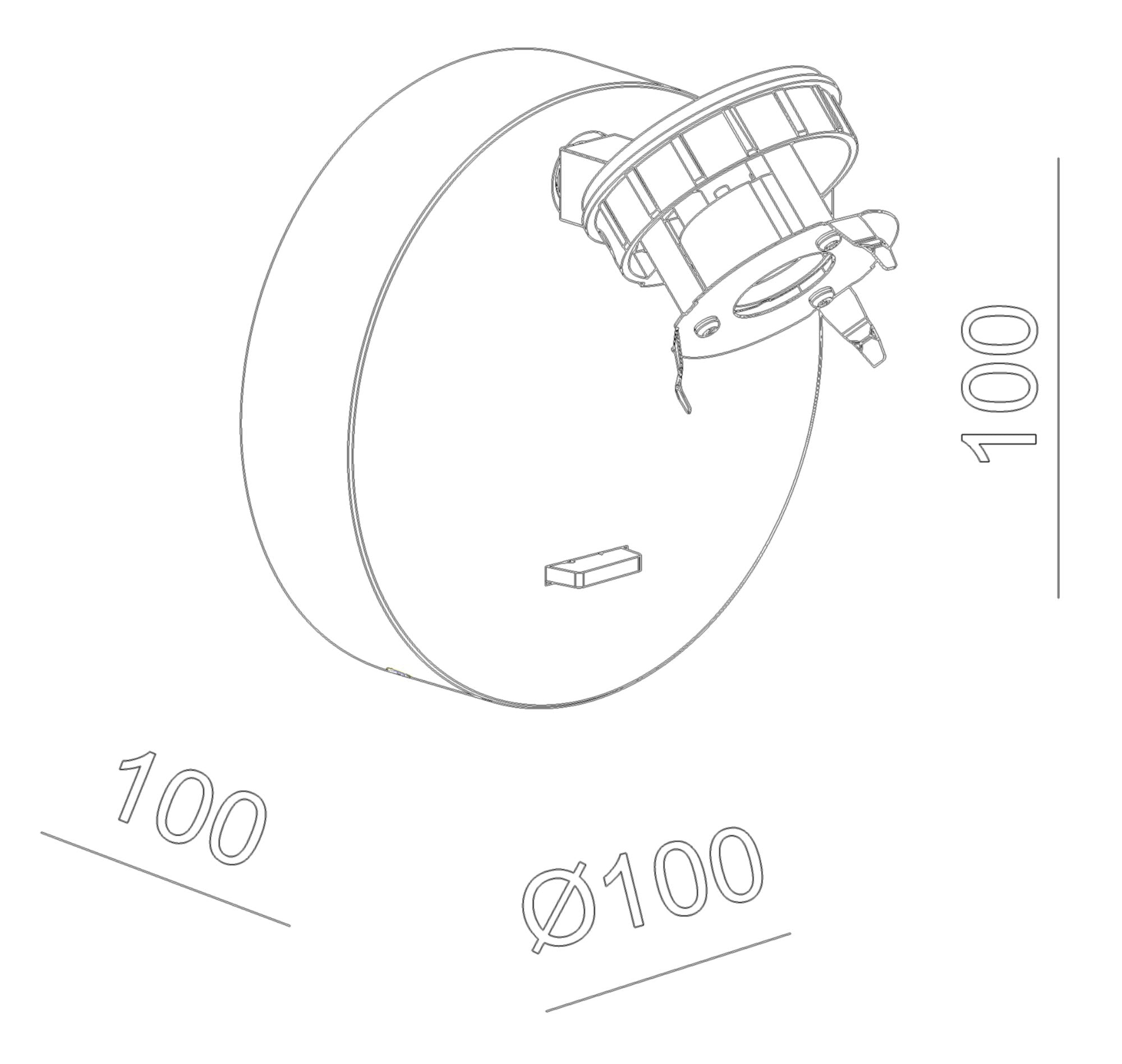 Deko-Light Can Tilt Round USB Base, 1x 7,5 W GU10, Weiß