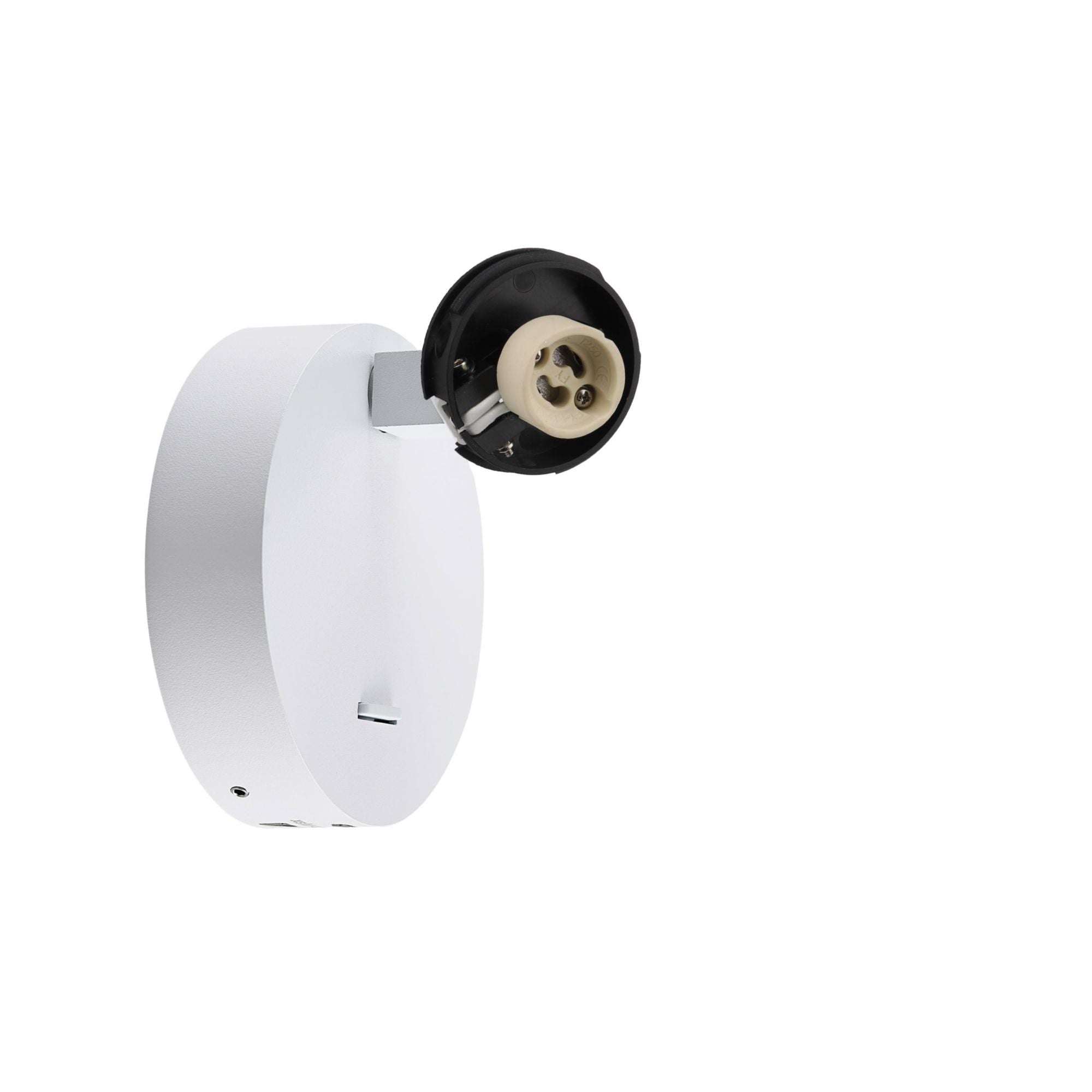 Deko-Light Can Tilt Round USB Base, 1x 7,5 W GU10, Weiß